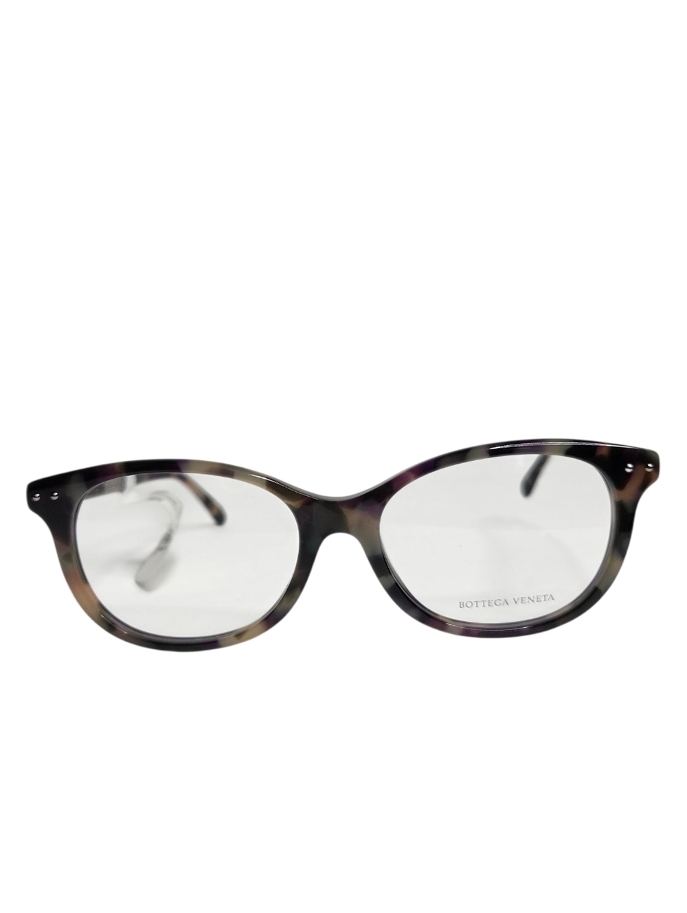 Bottega Veneta Tortoise Shell Round Optical EyeGlasses - Picture 4 of 15
